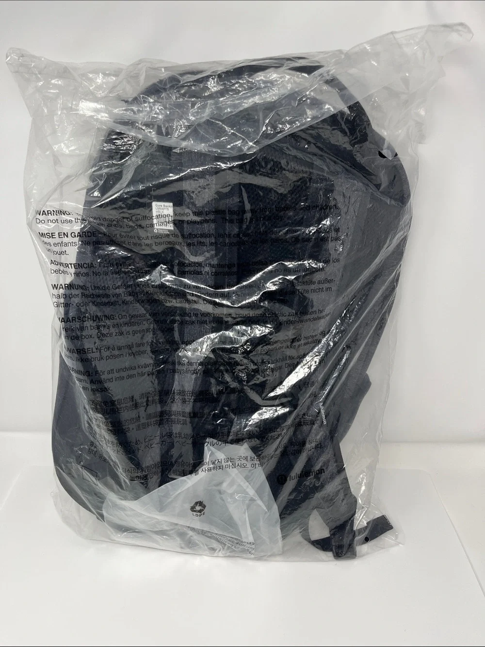 LULULEMON Core Backpack 2.0 Gray One Size Brand New With Tags Retail $158